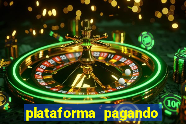 plataforma pagando no cadastro